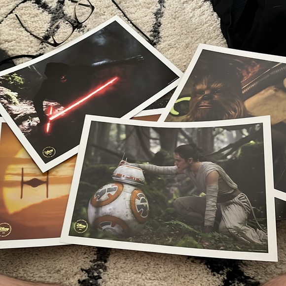 Star Wars force awakens lithograph set - Picture 3 of 3